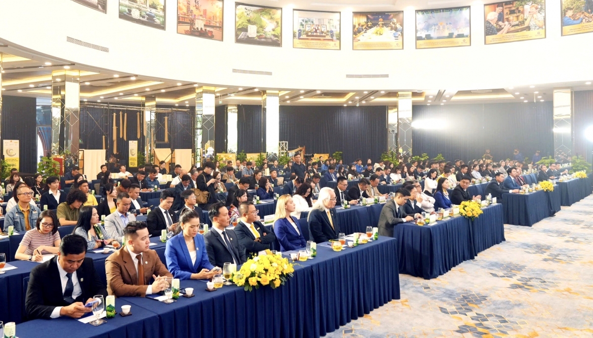 Toàn cảnh buổi công bố chuỗi sự kiện Lễ hội Trà Quốc tế - World Tea Fest 2025.