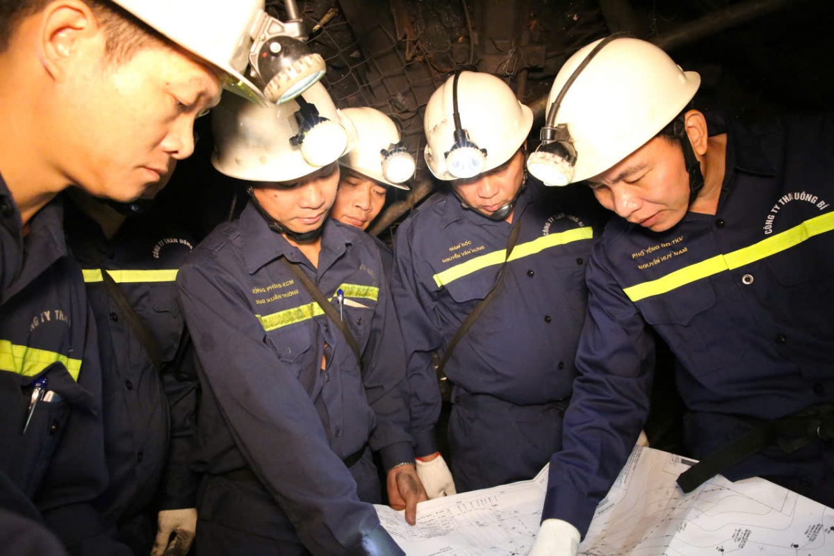 Công tác kiểm tra hoạt động sản xuất than tại Công ty Than Uông Bí