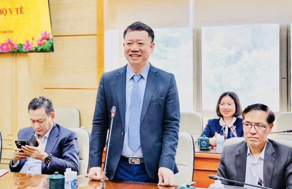 Ông Lê Thanh Dũng, Cục trưởng Cục Dân số phát biểu về dự thảo Luật Dân số 