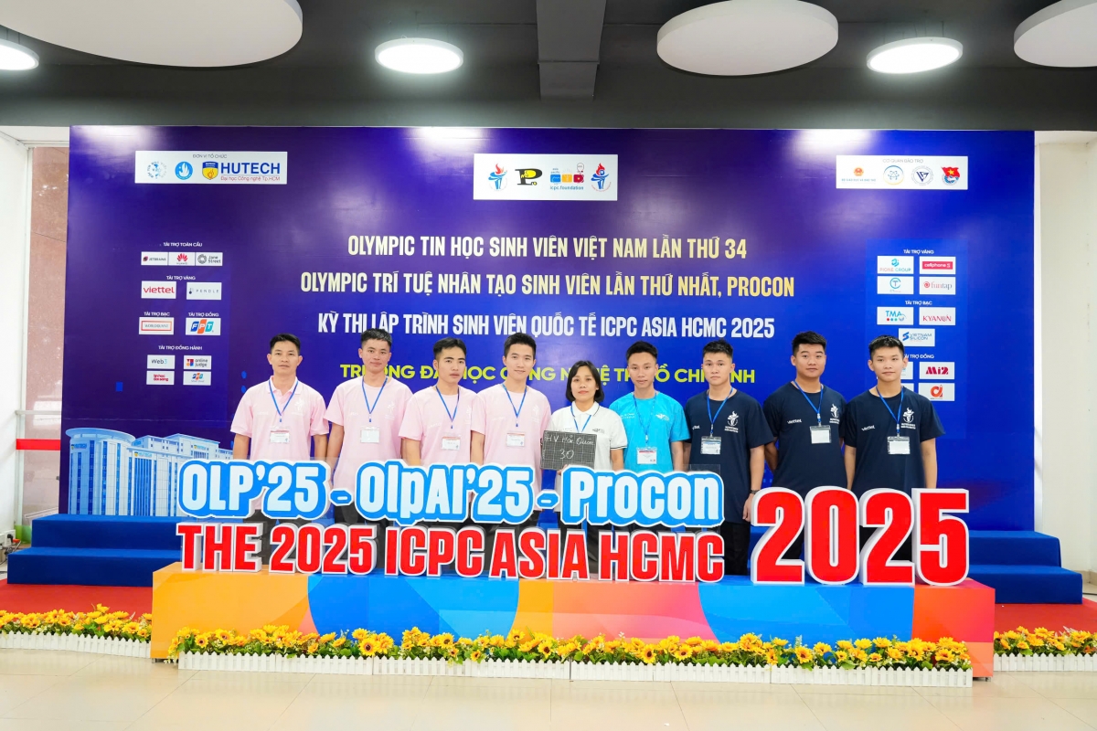 Đội tuyển Học viện chuẩn bị bước vào các phần thi