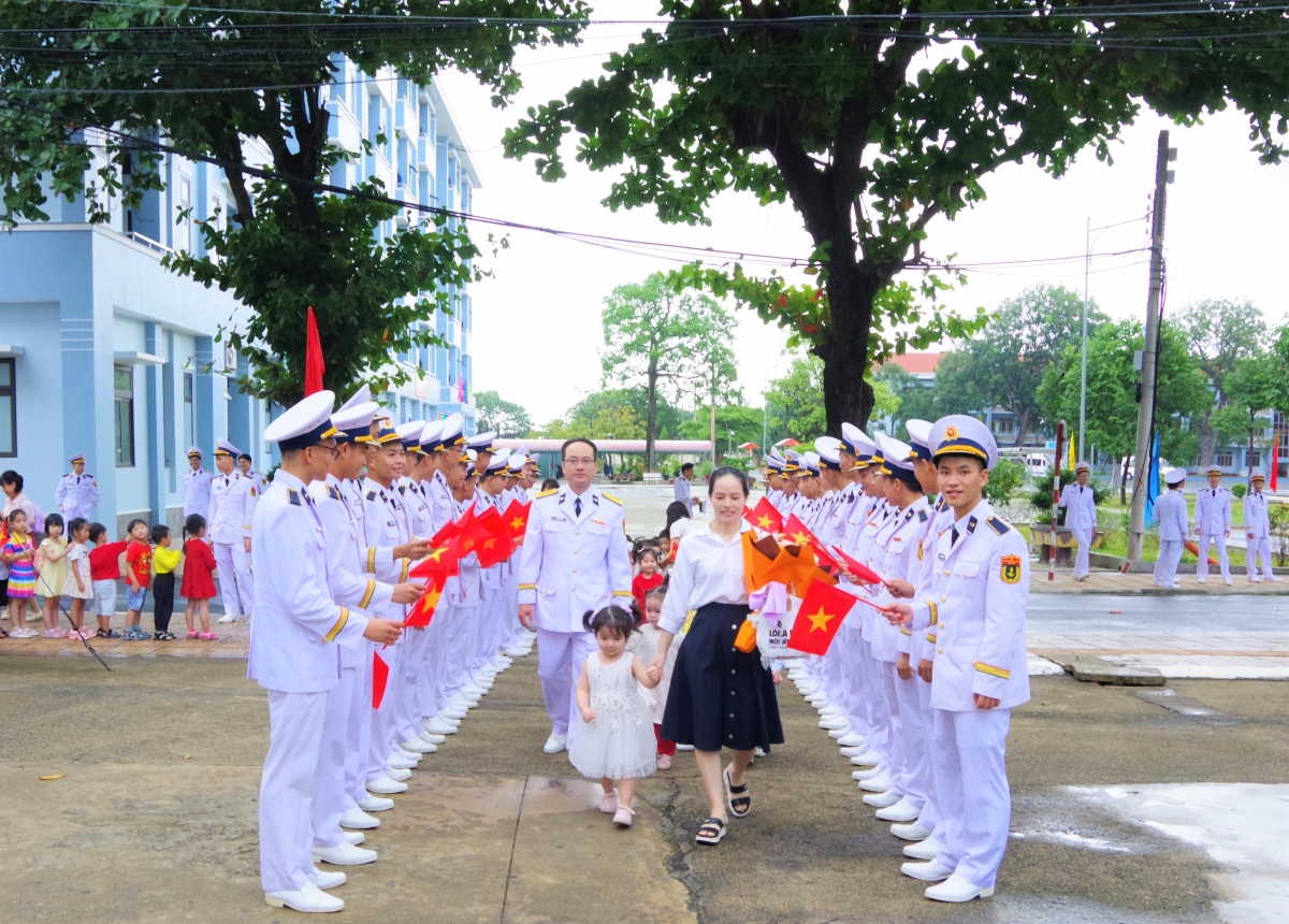 Quang cảnh học viên, HVHQ đón các trường tới giao lưu, trải nghiệm