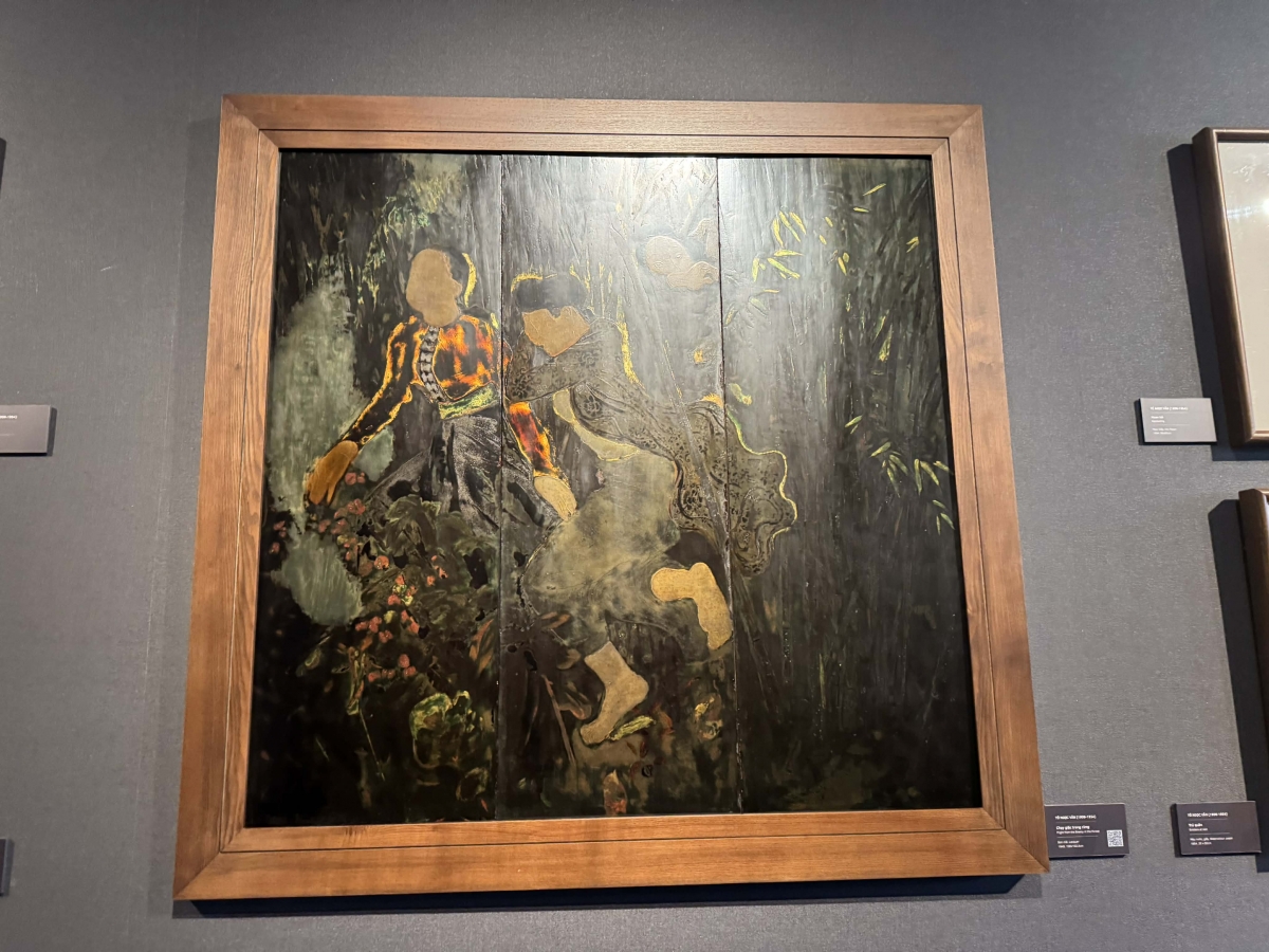 Các tác phẩm của Hoạ sỹ trưng bày tại chuyên đề đặc biệt