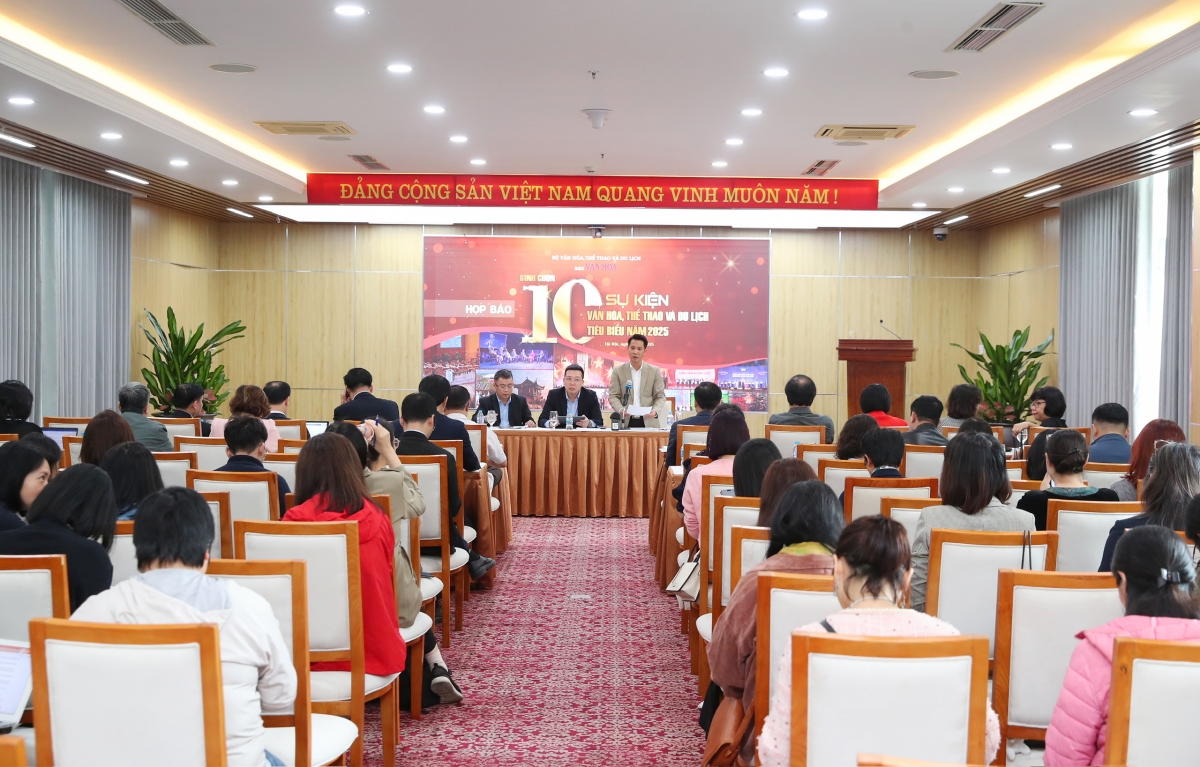 Quang cảnh họp báo (Ảnh: Trần Huấn)