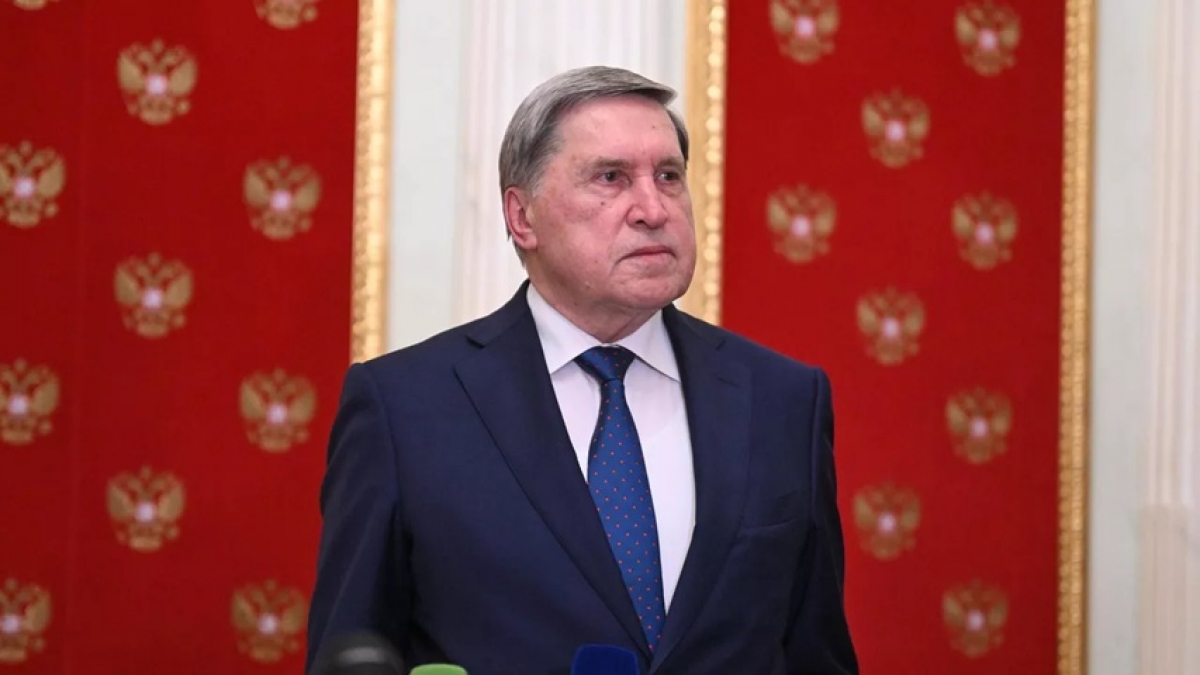 Ông Yuri Ushakov, trợ lý của Tổng thống Nga - Ảnh: Ria Novosti