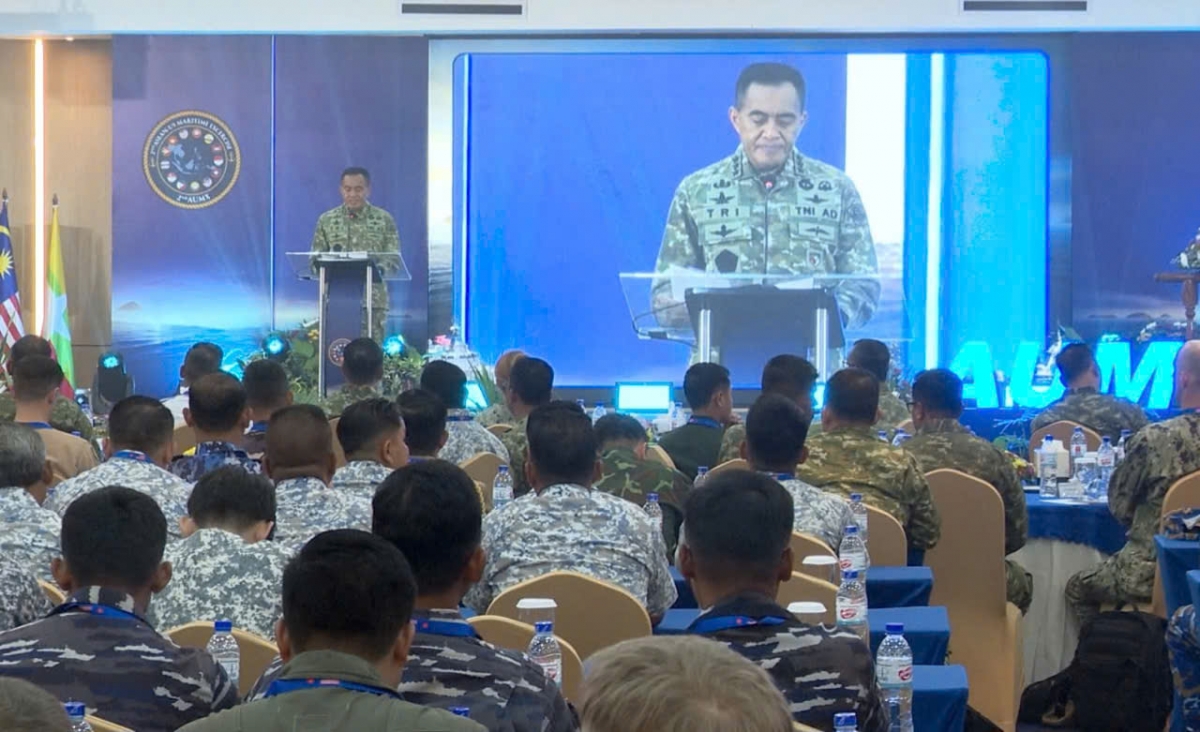 Quang cảnh lễ khai mạc Diễn tập Hàng hải ASEAN – Hoa kỳ lần thứ 2