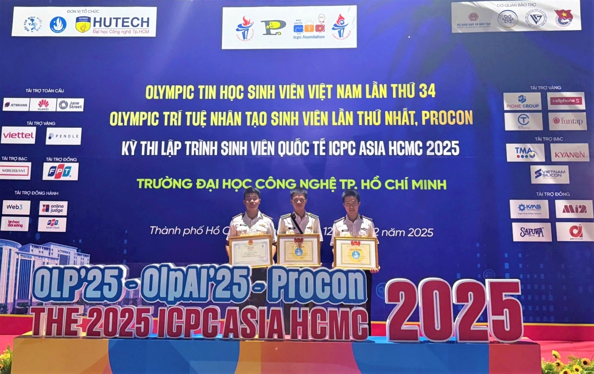 Các học viên xuất sắc đạt giải cao tại kỳ thi