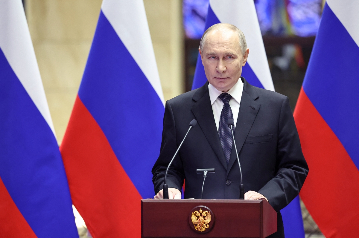 Tổng thống Nga Vladimir Putin (ảnh: Reuters)