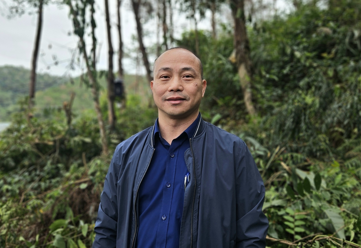 Tiến sĩ Đào Ngọc Quang giới thiệu về ý nghĩa dự án “Xây dựng mạng lưới an toàn sinh học và sức khỏe rừng ở Đông Nam Á”