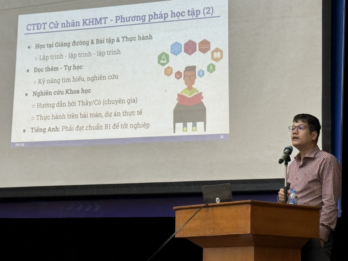 Tiến sĩ Lê Đức Trọng, Chủ nhiệm bộ môn Khoa học máy tính, Đại học Công nghệ, Đại học Quốc gia.