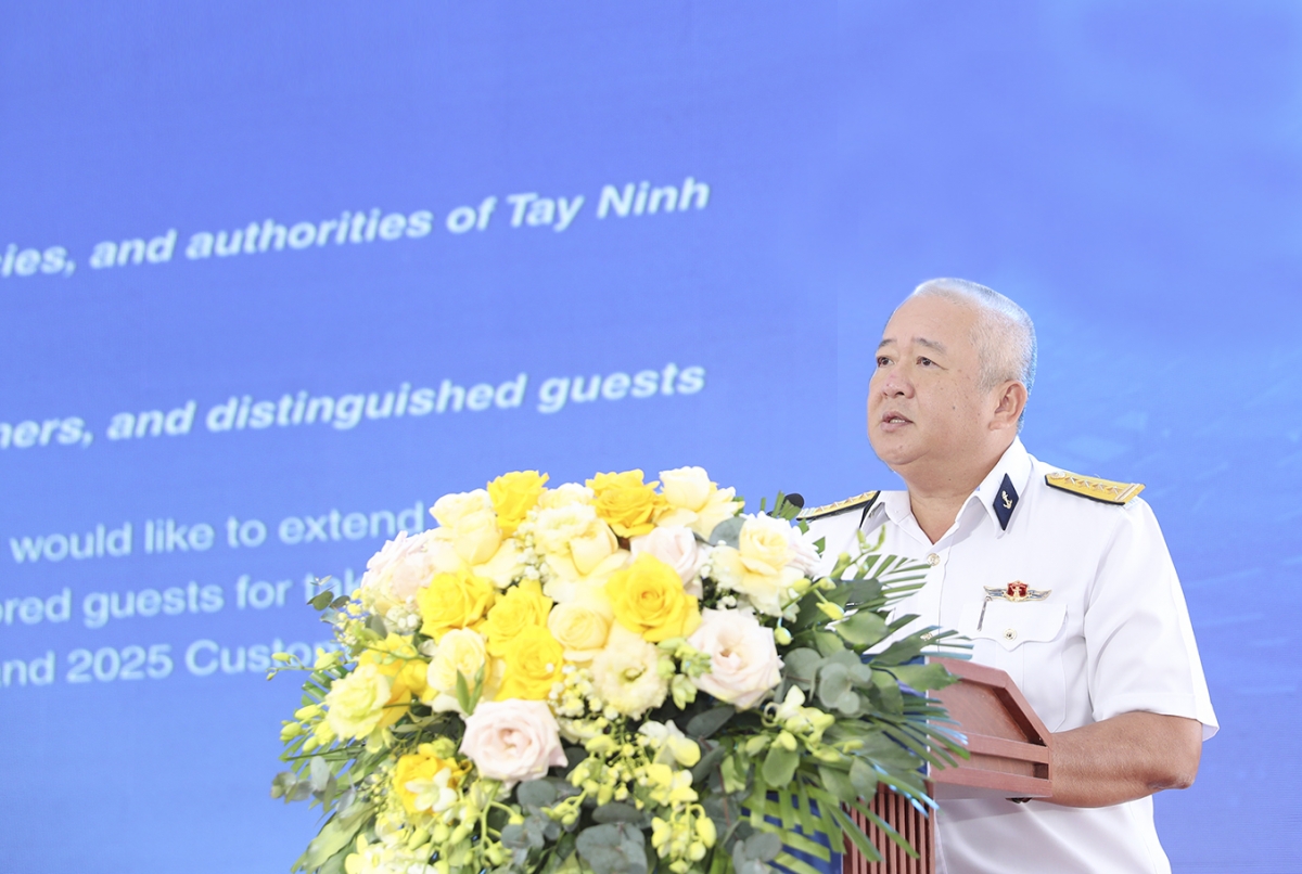 Đại tá Phùng Ngọc Minh, Phó Tư lệnh Binh đoàn 20 phát biểu