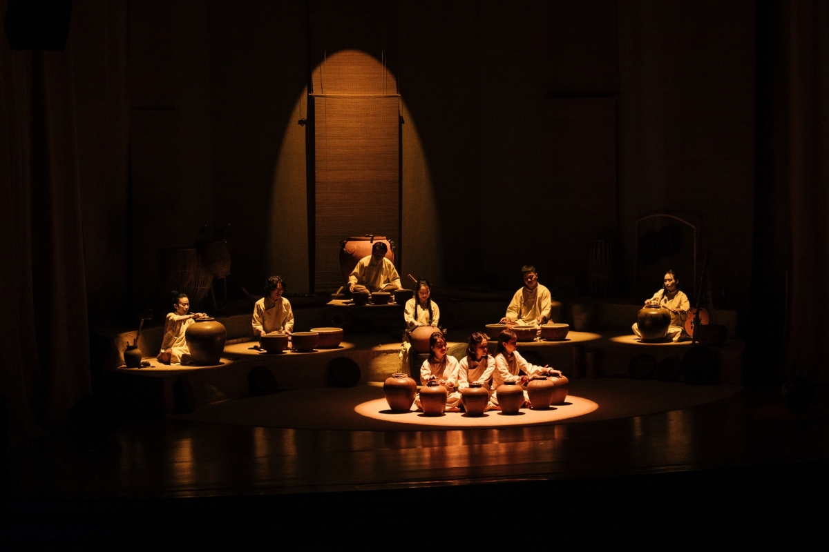 Chương trình biểu diễn nghệ thuật sáng tạo đặc biệt tại Lễ công bố khung hoạt động Lễ hội TKST Hà Nội 2026