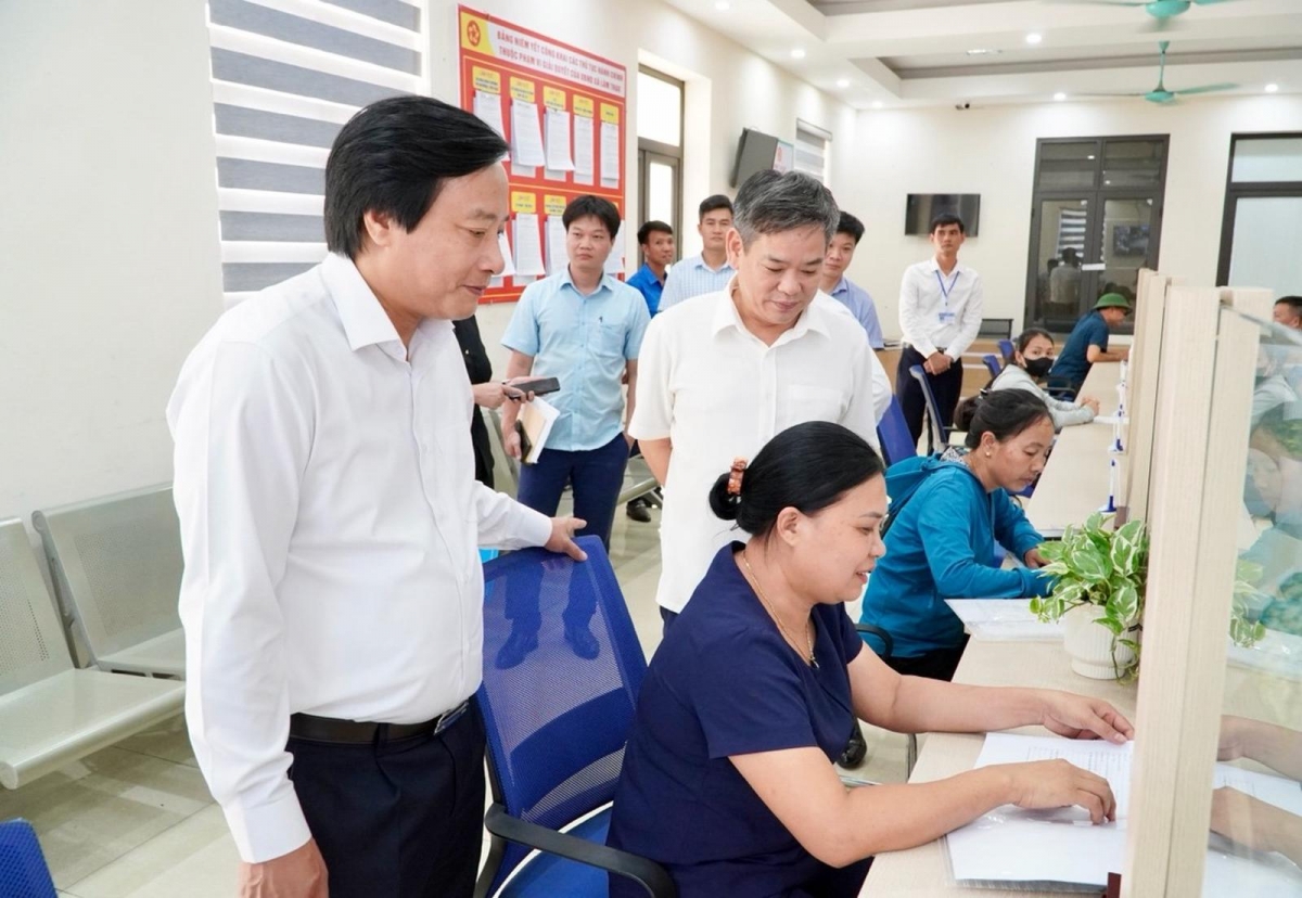 Trung tâm Phục vụ hành chính công xã Lâm Thao, tỉnh Phú Thọ