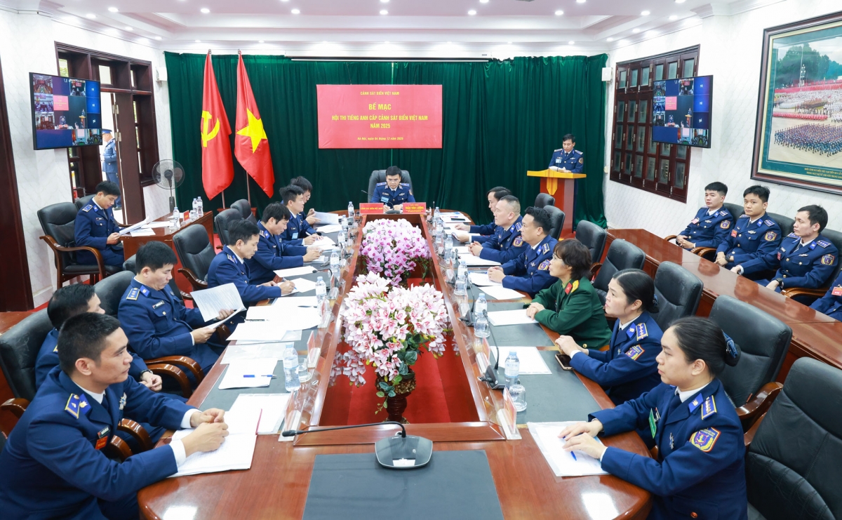 Quang cảnh bế mạc Hội thi.