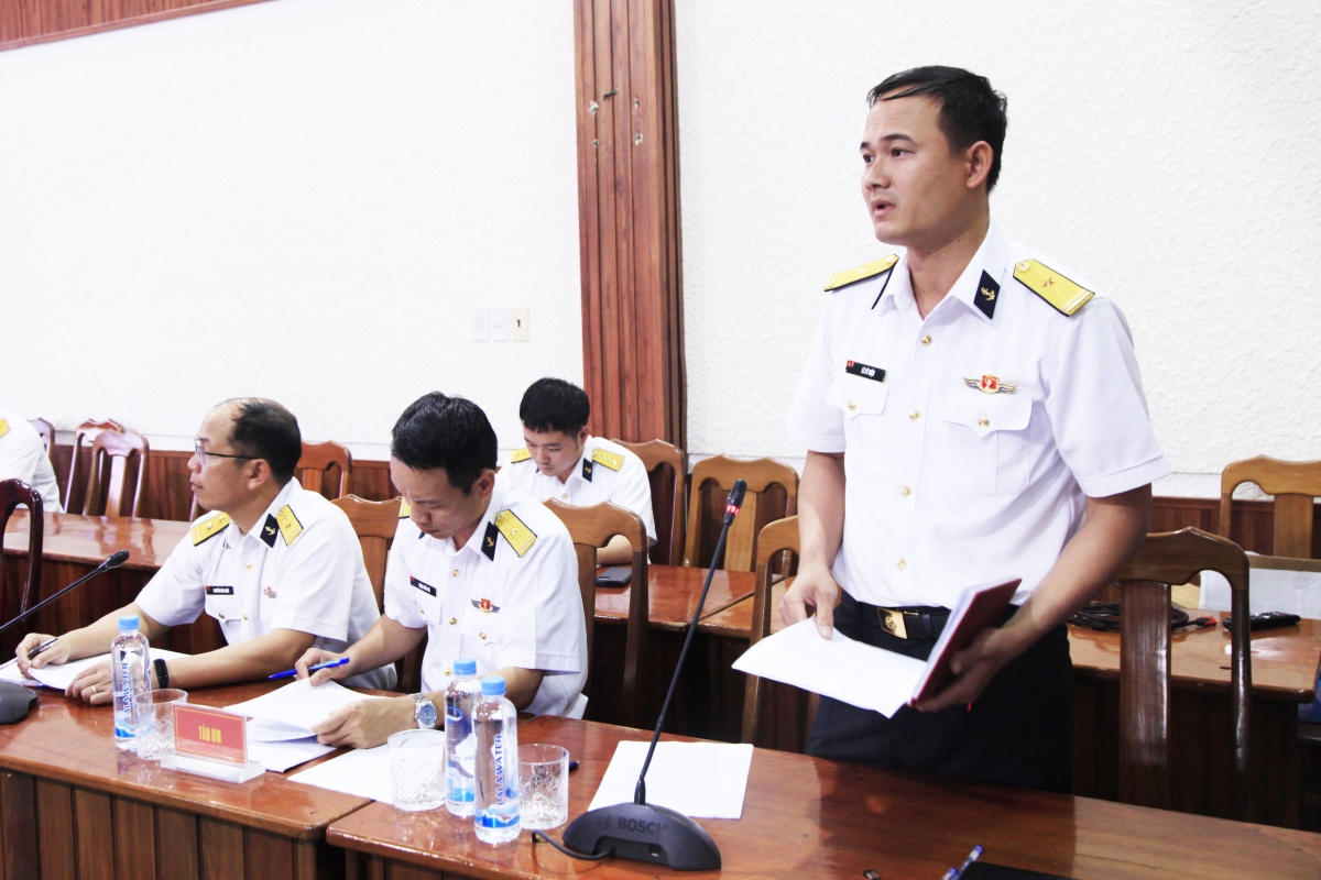 Đại diện đơn vị được lắp đặt thử nghiệm phát biểu