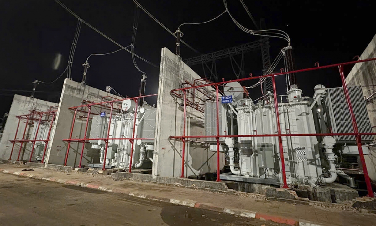 Máy biến áp AT2 tại Trạm biến áp 500kV Pleiku 2