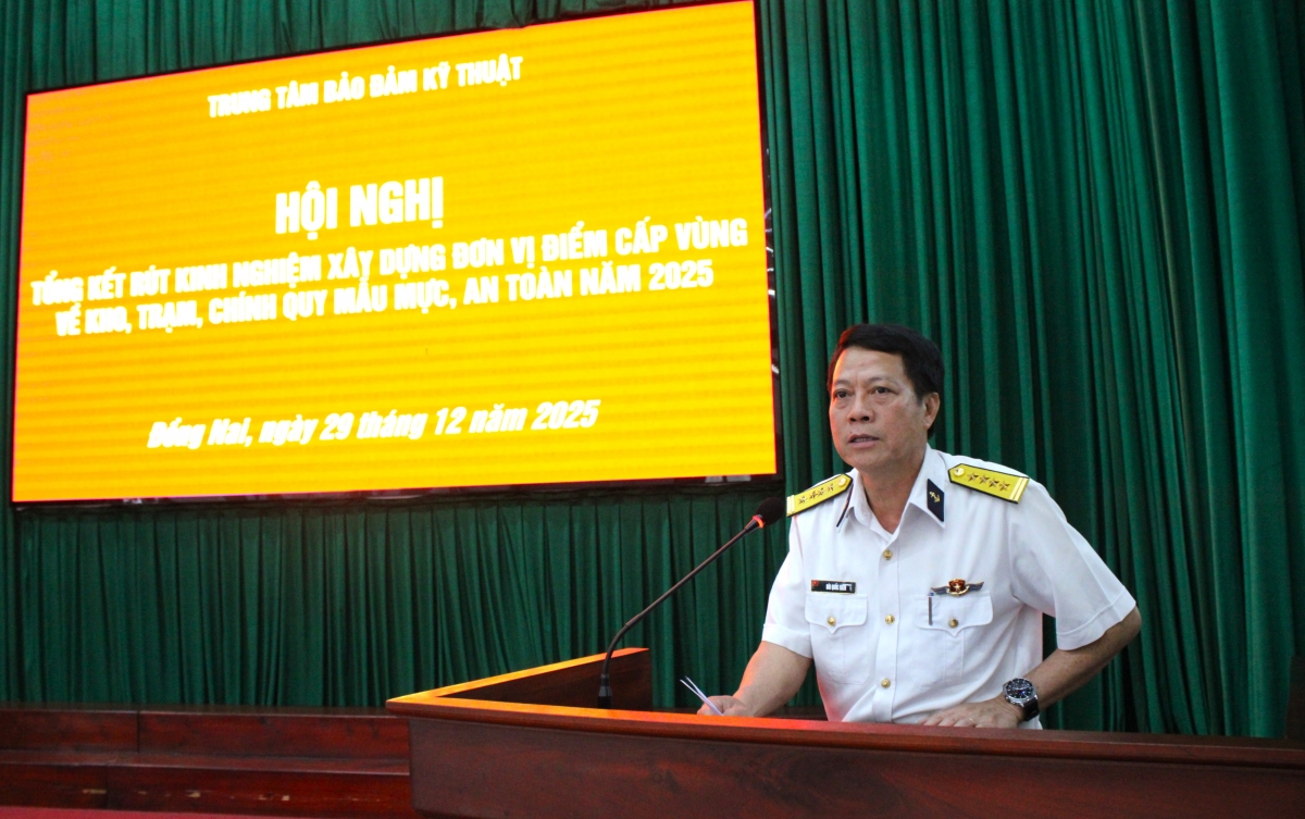 Đại tá Bùi Quốc Kiên, Chỉ huy trưởng Trung tâm kết luận hội nghị