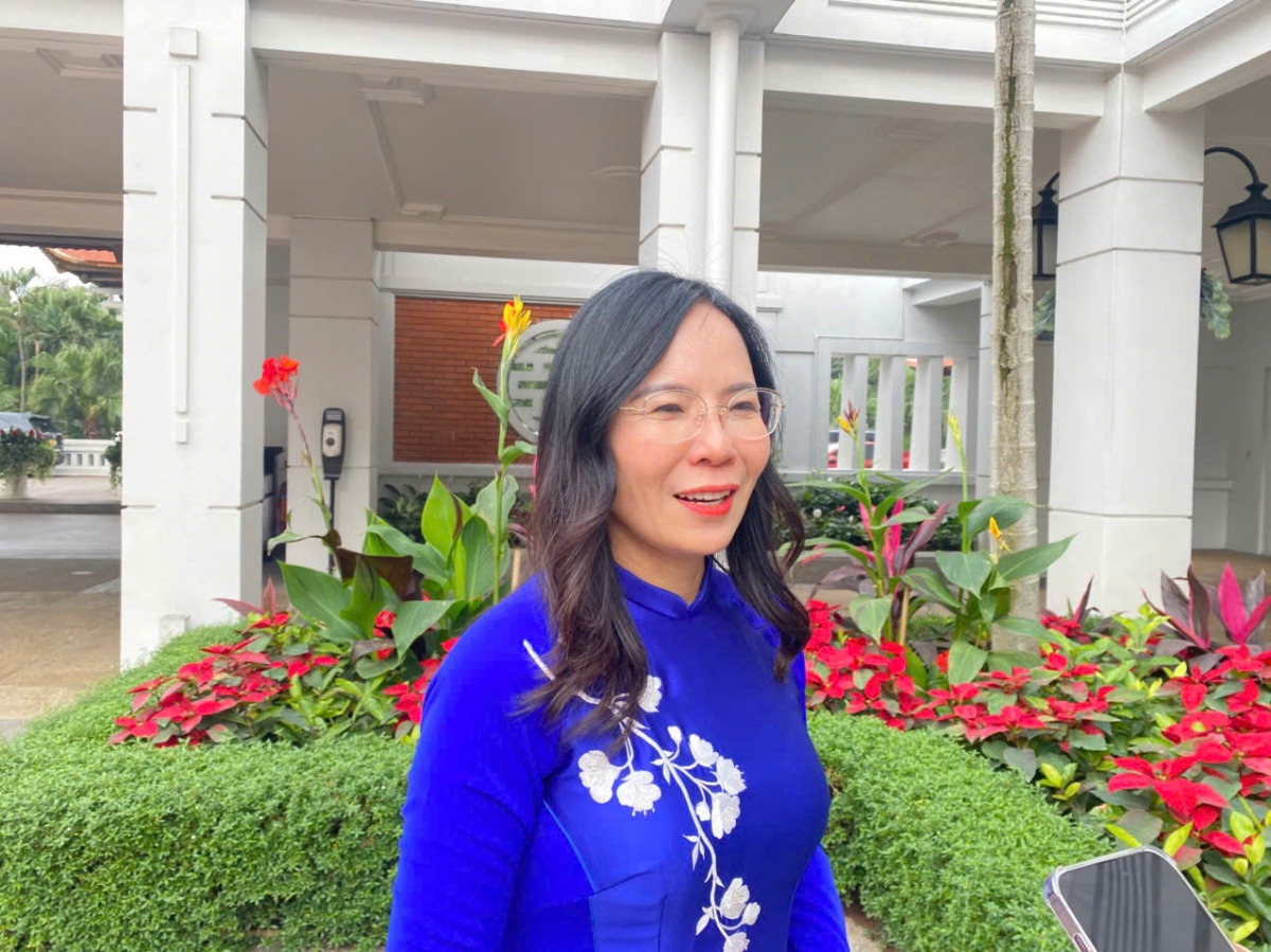 Bà Đào Thúy Hà - Tổng giám đốc Công ty cổ phần Traphaco