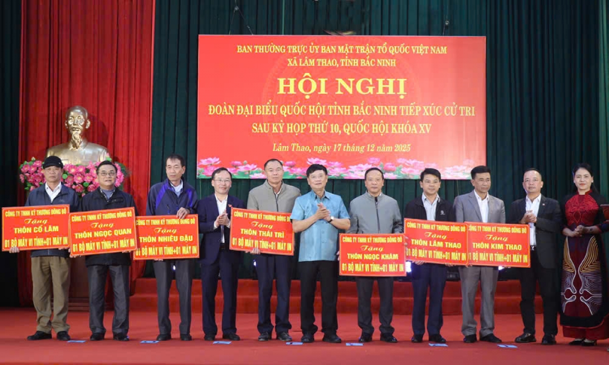 Công ty TNHH Kỹ Thương Đông Đô chung tay thúc đẩy chuyển đổi số thông qua hoạt động thiện nguyện