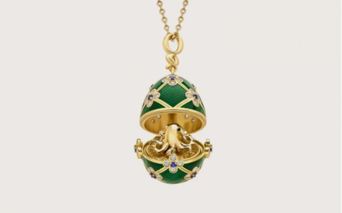 Mặt dây chuyền Fabergé. Nguồn: Supplied