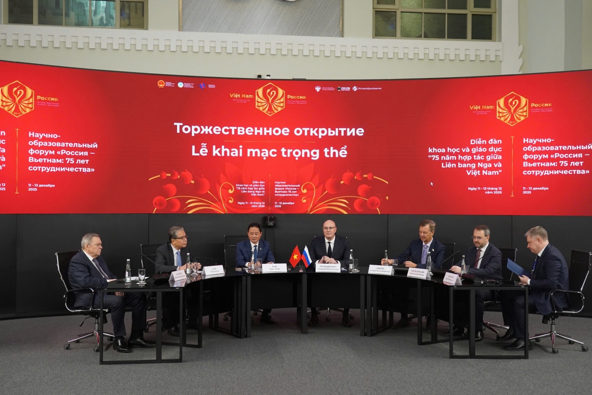 Diễn đàn khoa học - giáo dục “Nga - Việt Nam: 75 năm hợp tác” là hoạt động quan trọng hướng tới Năm Khoa học và Giáo dục 2026