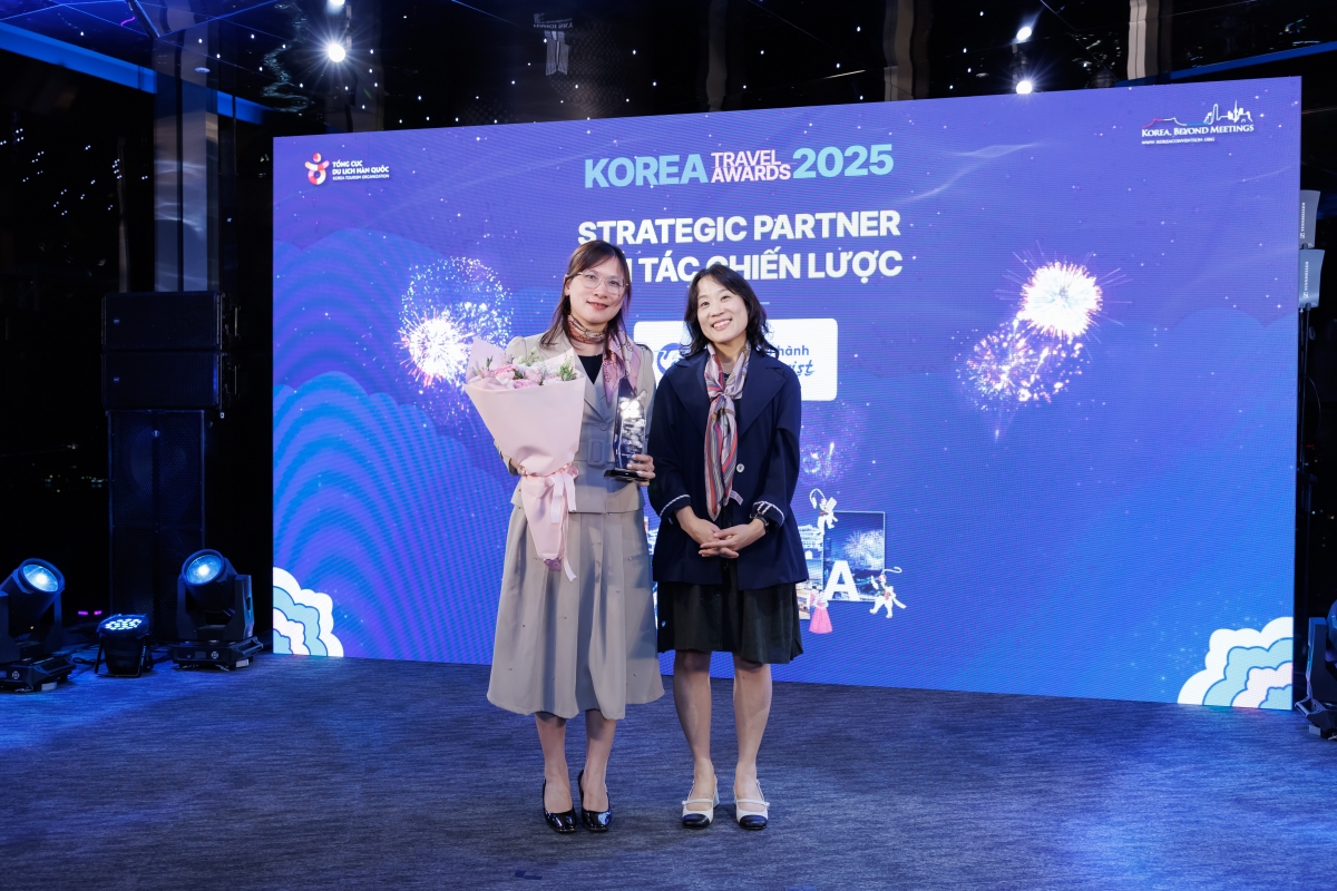 Đối tác Chiến lược được vinh danh tại Korea Travel Night 2025