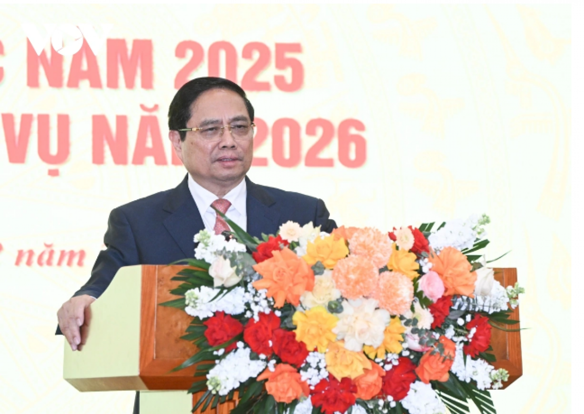 Thủ tướng Phạm Minh Chính phát biểu tại Hội nghị.

 