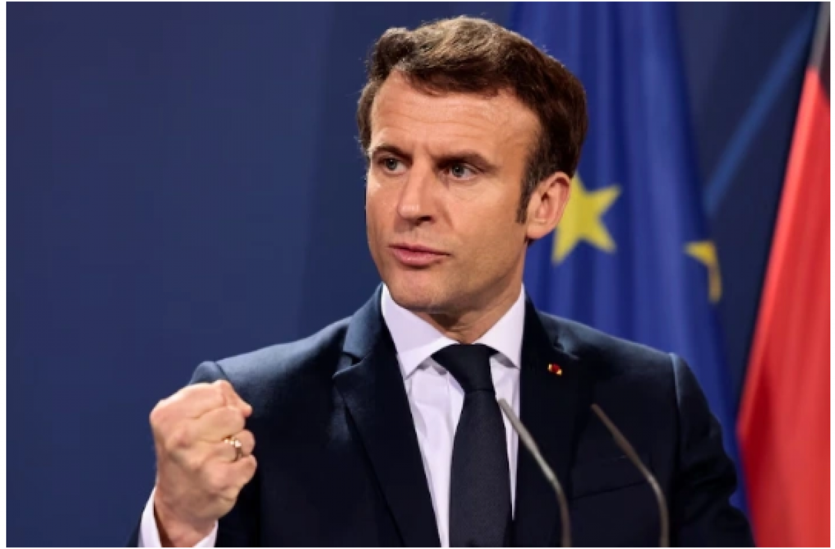 Tổng thống Pháp Emmanuel Macron. (Ảnh: Reuters)