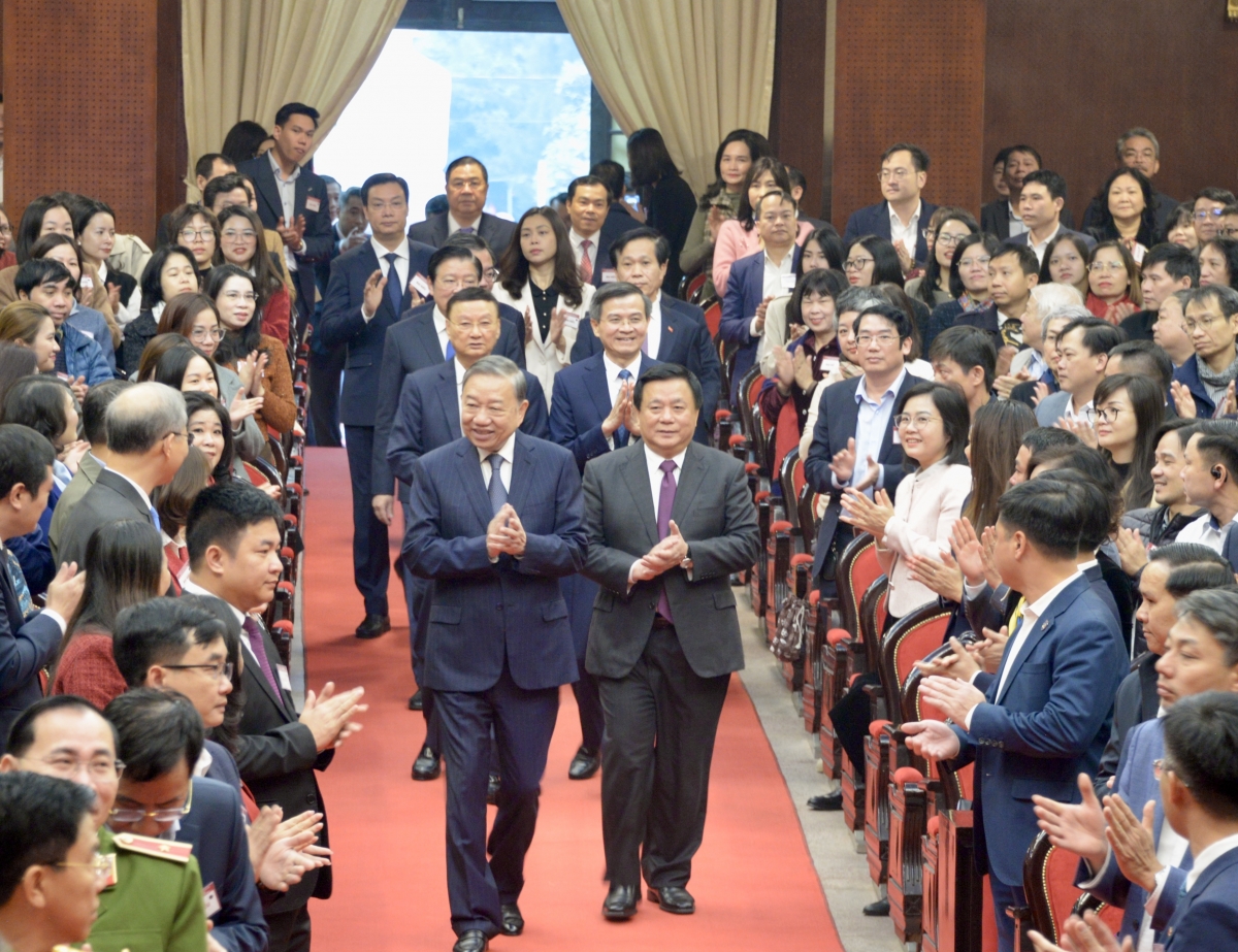  Tổng Bí thư Tô Lâm dự hội nghị tổng kết công tác năm nay, triển khai nhiệm vụ năm 2026 của Học viện Chính trị quốc gia Hồ Chí Minh.