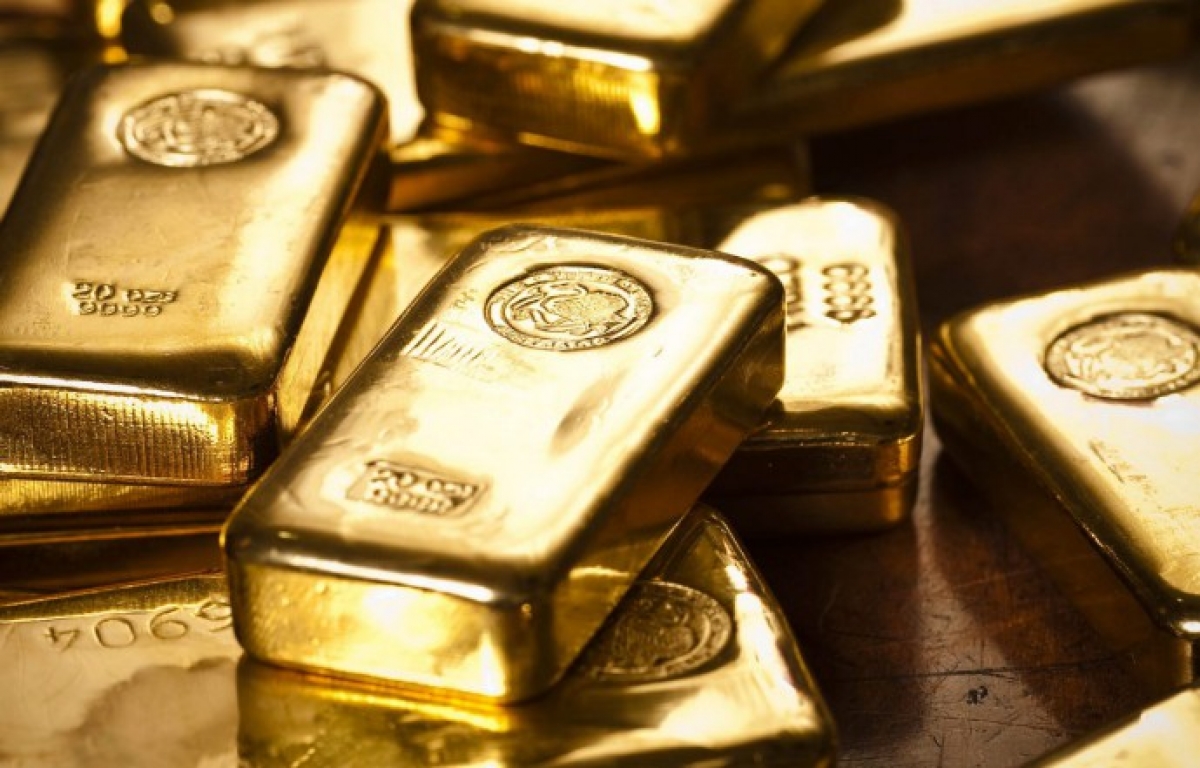 Giá vàng tại Nhật Bản tăng cao kỷ lục (ảnh Jiji Press)
