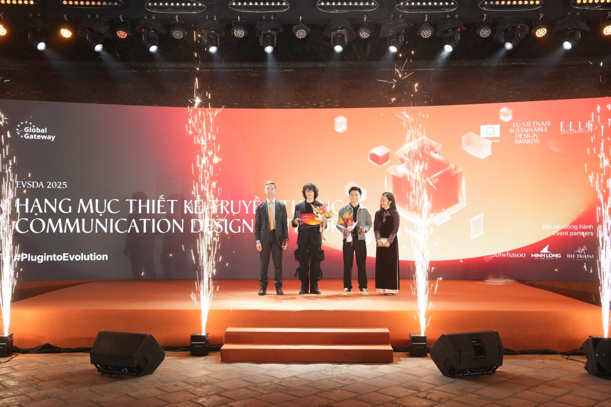 Hạng mục Thiết kế truyền thông vinh dự nhận giải