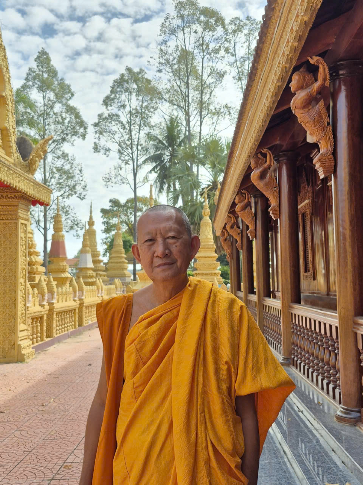 Hòa thượng Chau Cắt "Cảm ơn Đảng, cảm ơn chính quyền địa phương"