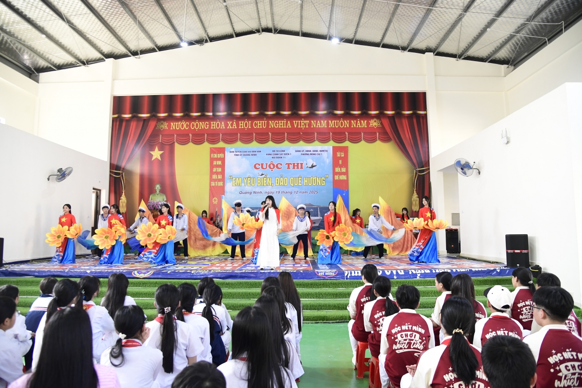 Tiết mục văn nghệ tại cuộc thi