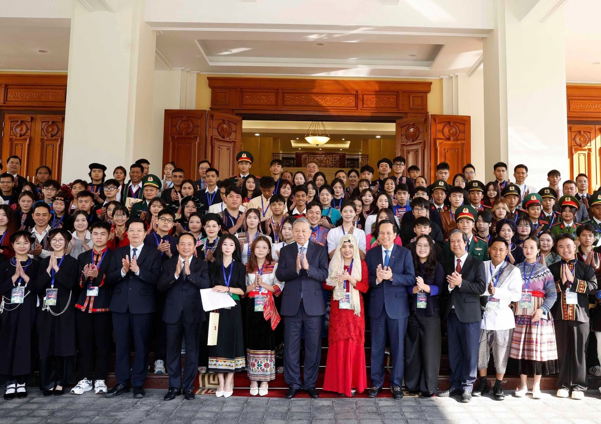 Tổng Bí thư Tô Lâm: Ý chí và khát vọng vươn lên sẽ mở ra con đường đi tới tương lai tươi đẹp