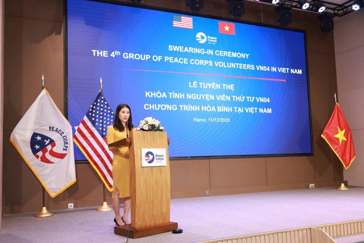 Bà Bùi Lan Hương, Phó trưởng phòng Quan hệ Quốc tế, Cục hợp tác Quốc tế, Bộ Giáo dục và Đào tạo