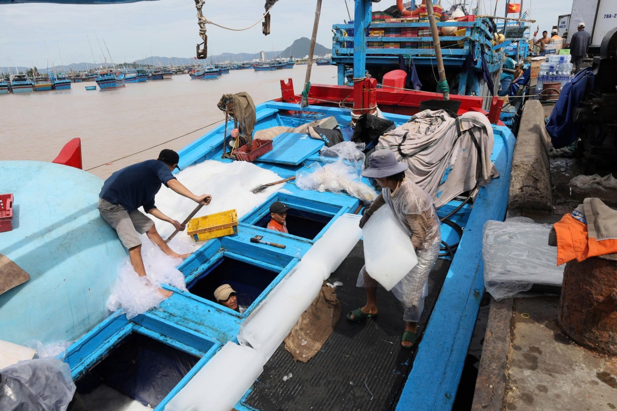 Ngư dân Đắk Lắk đang tất bật chuẩn bị cho chuyến biển đầu tiên của vụ cá Bắc sau gần nửa tháng tập trung khắc phục thiên.