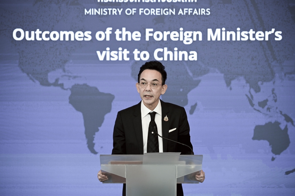 Người phát ngôn Bộ Ngoại giao Thái Lan Nikorndej Balankura. Ảnh: MFA Thái Lan