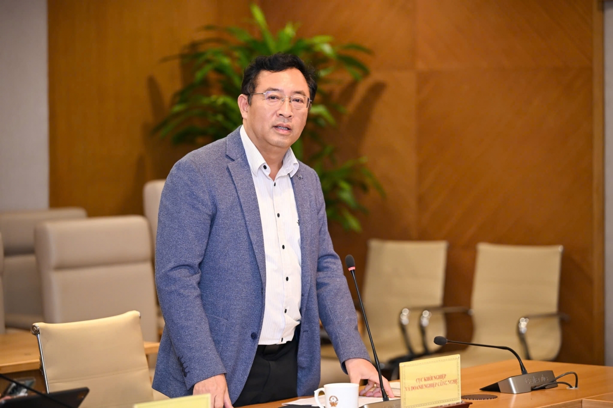 
Ảnh: Tiến sỹ Phạm Hồng Quất -
Cục trưởng Cục Khởi nghiệp và Doanh nghiệp Công nghệ, Bộ Khoa học và Công nghệ