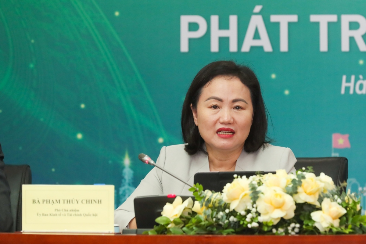 Bà Phạm Thúy Chinh - Phó Chủ nhiệm Ủy ban Kinh tế và Tài chính của Quốc hội