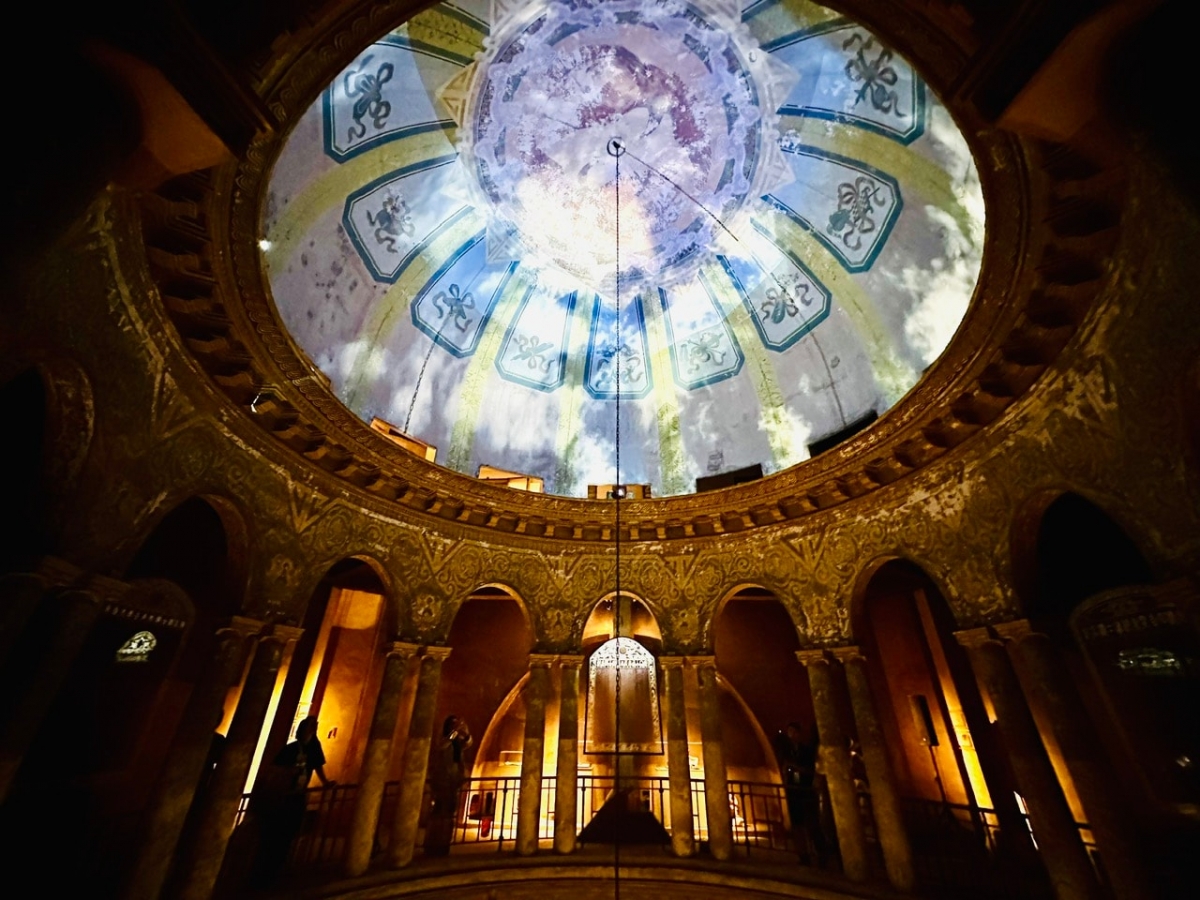 Không gian sáng tạo độc đáo tại Trường Đại học Tổng hợp Hà Nội (cũ) nằm trong khuôn khổ Lễ hội TKST Hà Nội năm 2024