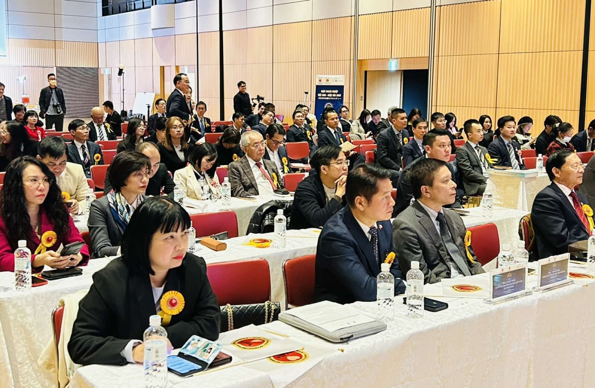 Sự kiện thu hút đông đảo các doanh nghiệp Việt Nam và Nhật Bản (ảnh: VOV Tokyo)