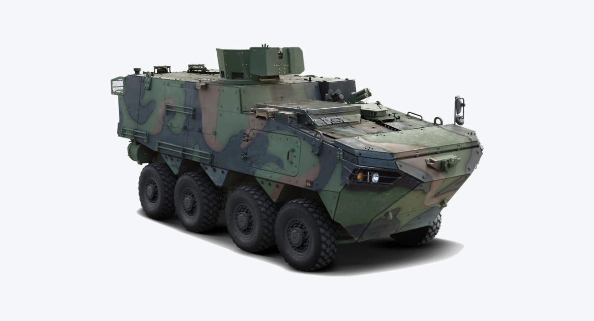 Thiết giáp K808 của Hàn Quốc (nguồn Huyndai Rotem)