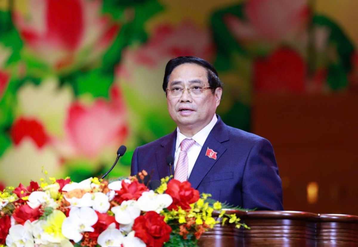 Thủ tướng Chính phủ Phạm Minh Chính phát biểu tại Đại hội Thi đua yêu nước 