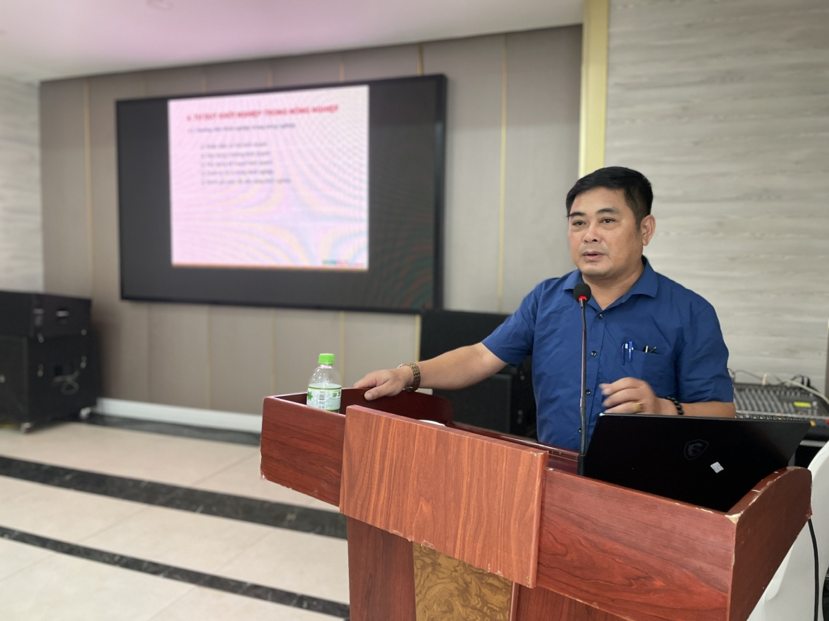 Ông Trương Huy Dũng – Phó Giám đốc Trung tâm Khuyến nông Hà Tĩnh