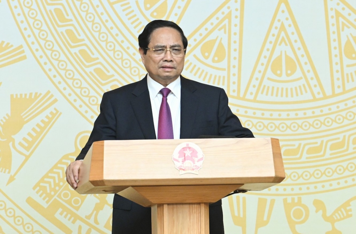 Thủ tướng Chính phủ Phạm Minh Chính yêu cầu "quyết tâm cao, nỗ lực lớn, hành động quyết liệt" ngăn chặn khai thác IUU