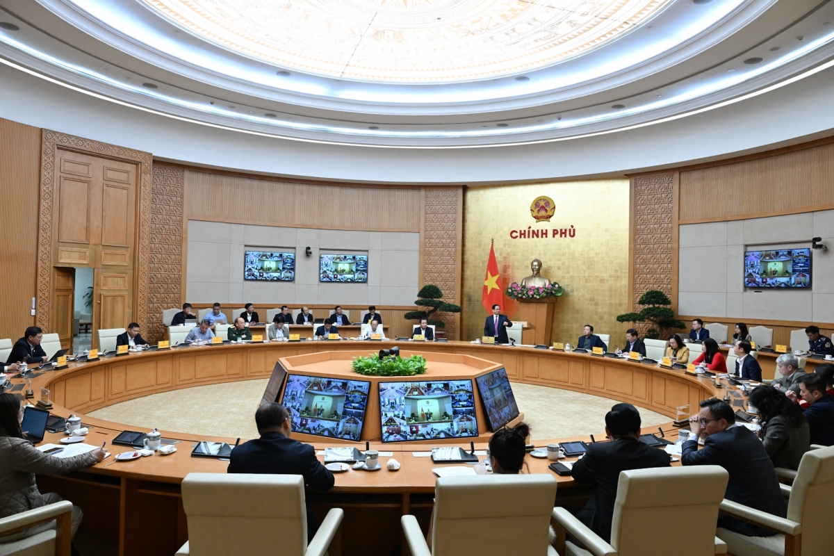 Thủ tướng Phạm Minh Chính chủ trì Phiên họp lần thứ 26 của Ban Chỉ đạo Quốc gia về chống khai thác hải sản bất hợp pháp, không báo cáo và không theo quy định (IUU).