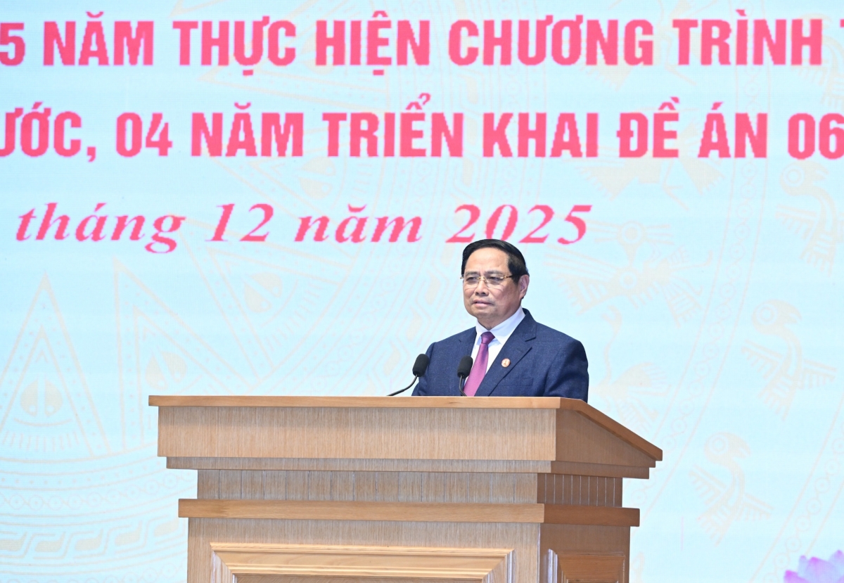 Thủ tướng Chính phủ Phạm Minh Chính phát biểu tại hội nghị