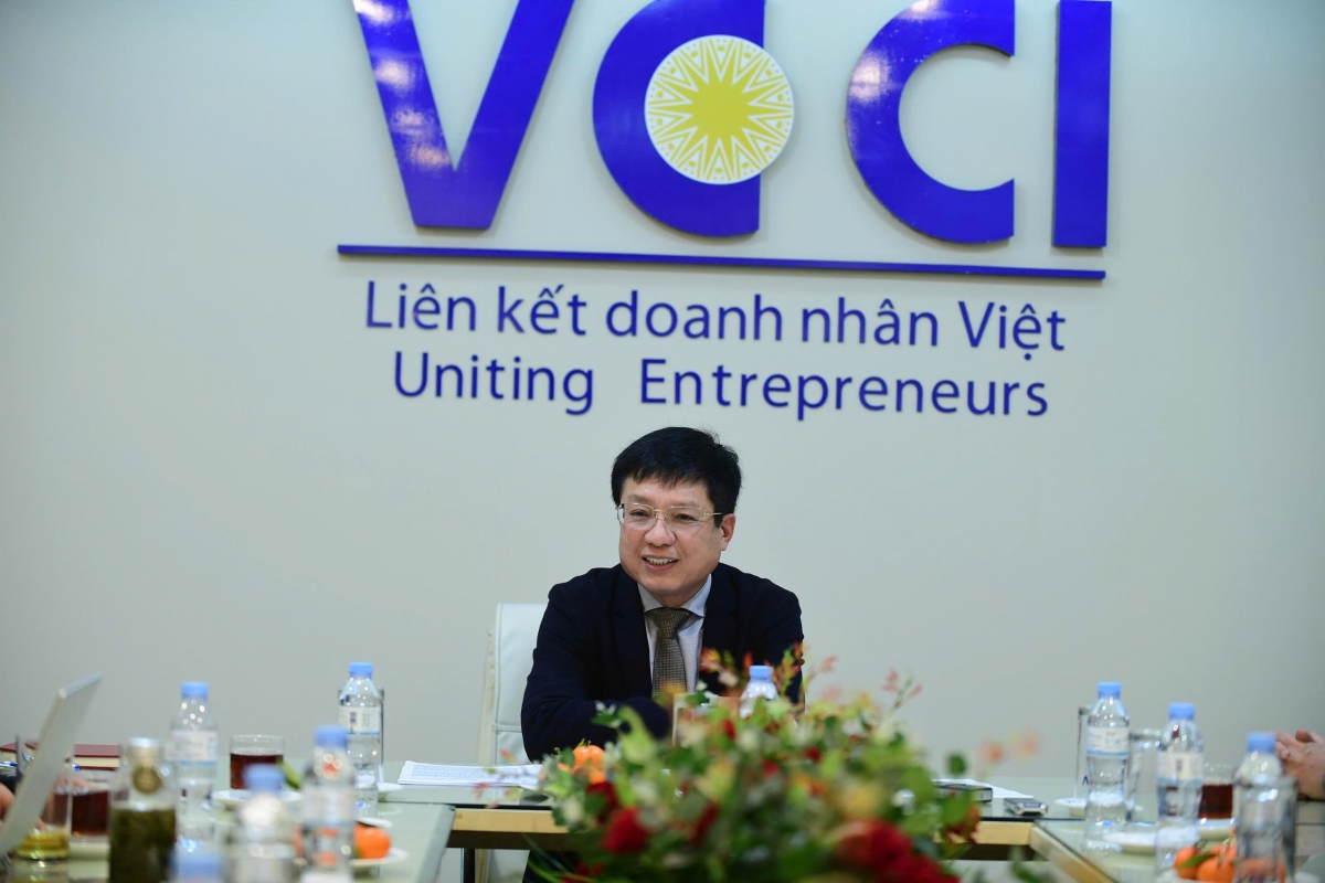 Ông Hồ Sỹ Hùng, Chủ tịch Liên đoàn Thương mại và Công nghiệp Việt Nam (VCCI)