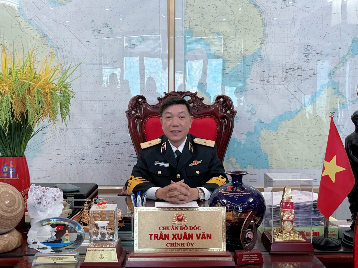 Chuẩn đô đốc Trần Xuân Văn, Chính ủy Vùng 1 Hải quân