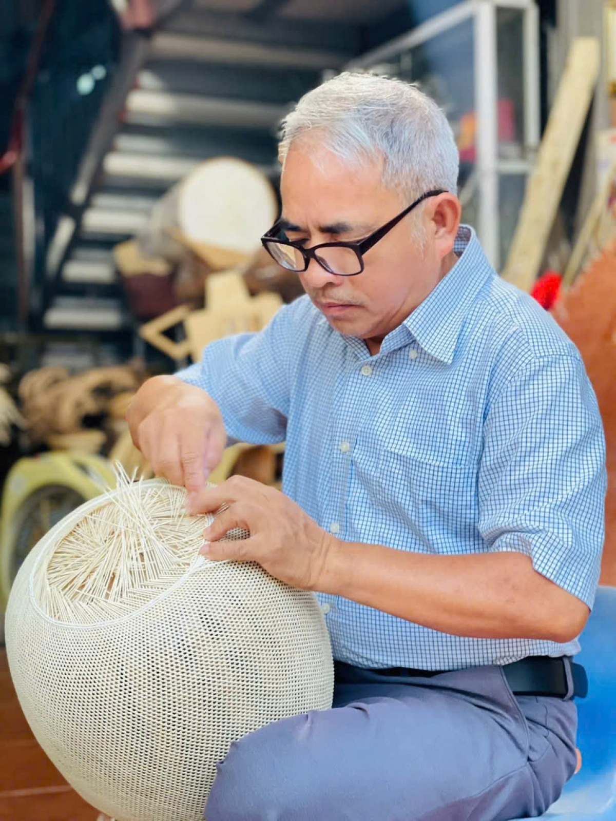 Nghệ nhân Nguyễn Văn Tĩnh là 1 trong 10 công dân ưu tú Thủ đô năm 2025