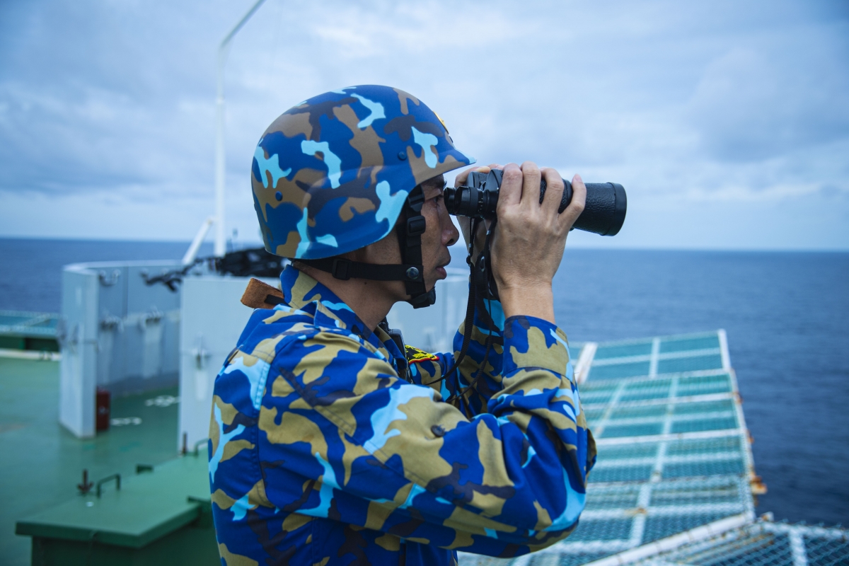 Các Nhà giàn DK1 tăng cường quan sát, phát hiện mục tiêu trên biển